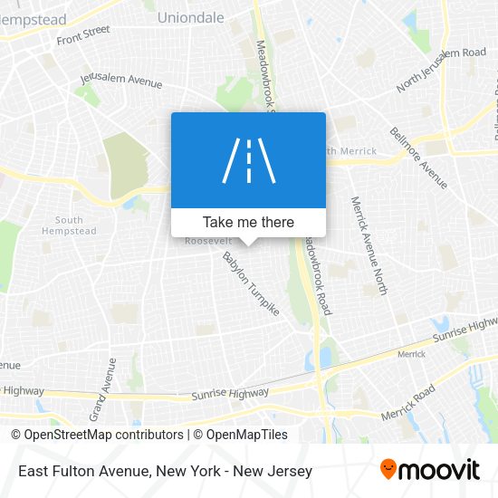 Mapa de East Fulton Avenue