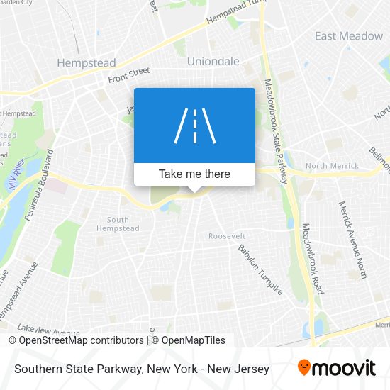Mapa de Southern State Parkway