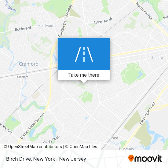 Mapa de Birch Drive