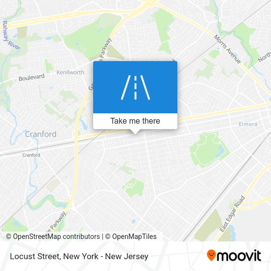 Mapa de Locust Street
