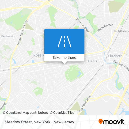 Meadow Street map