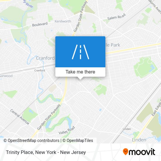 Mapa de Trinity Place