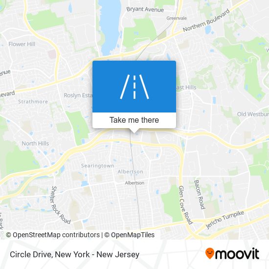 Circle Drive map