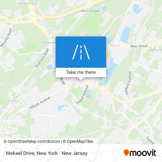 Mekeel Drive map