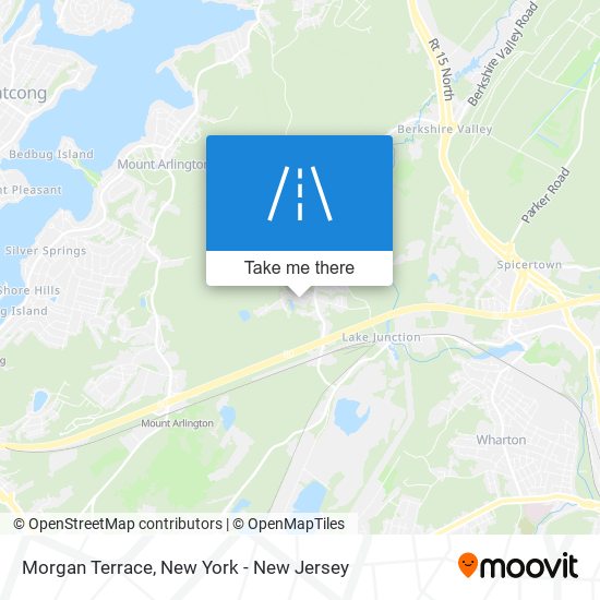 Morgan Terrace map