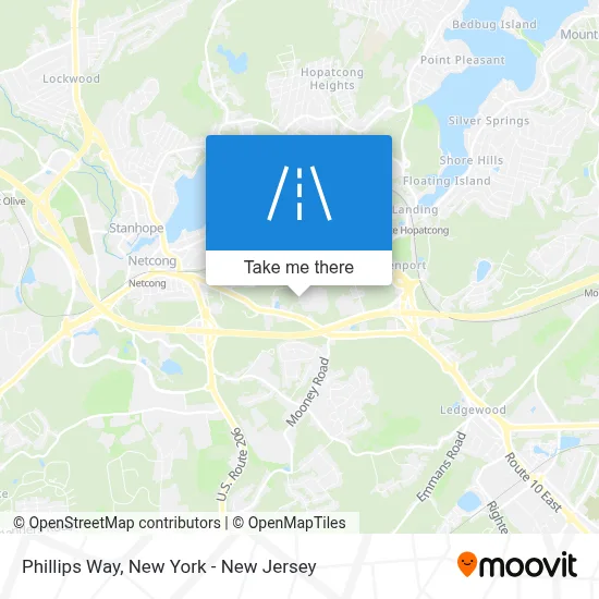 Phillips Way map