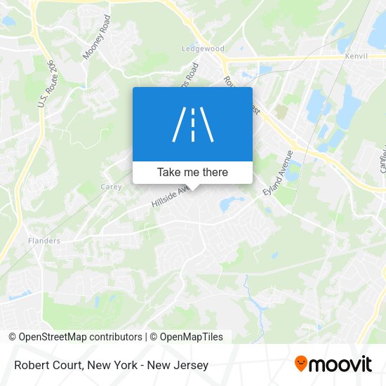 Mapa de Robert Court
