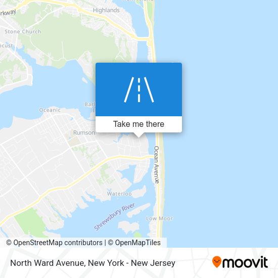Mapa de North Ward Avenue