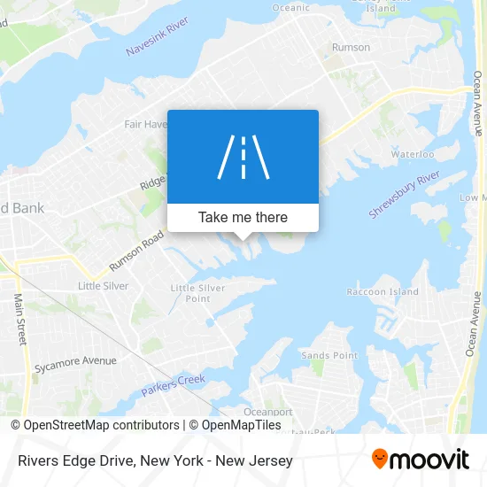 Rivers Edge Drive map