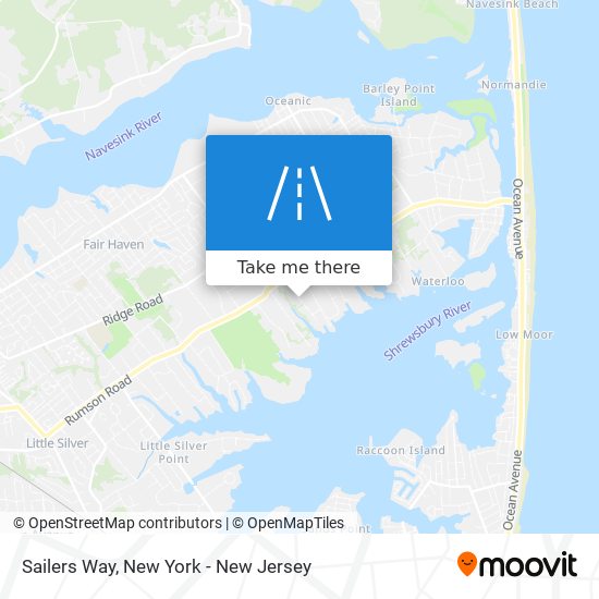 Sailers Way map