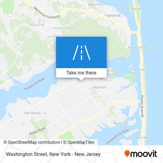 Mapa de Washington Street