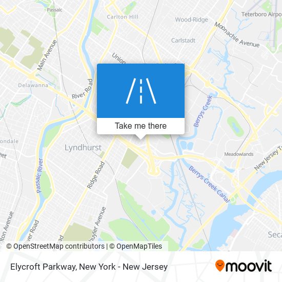 Elycroft Parkway map