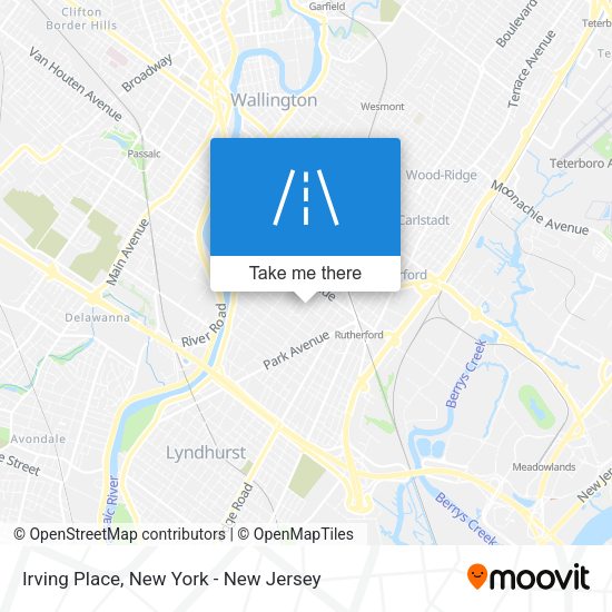 Mapa de Irving Place