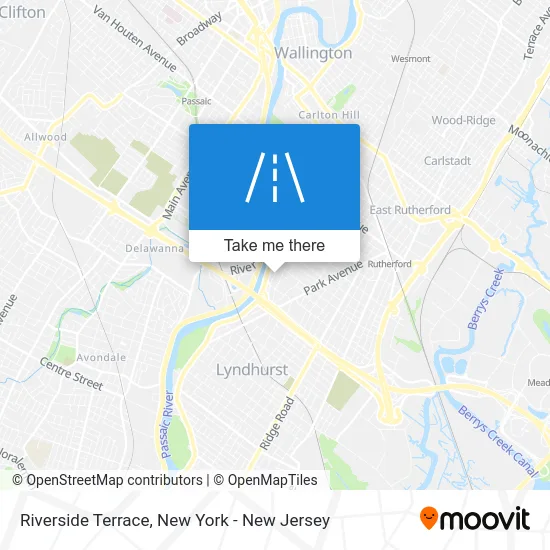 Riverside Terrace map