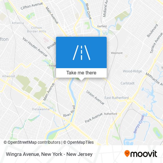 Wingra Avenue map