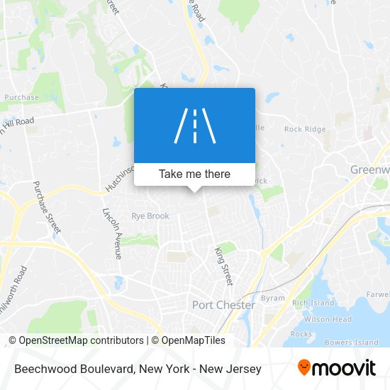 Mapa de Beechwood Boulevard