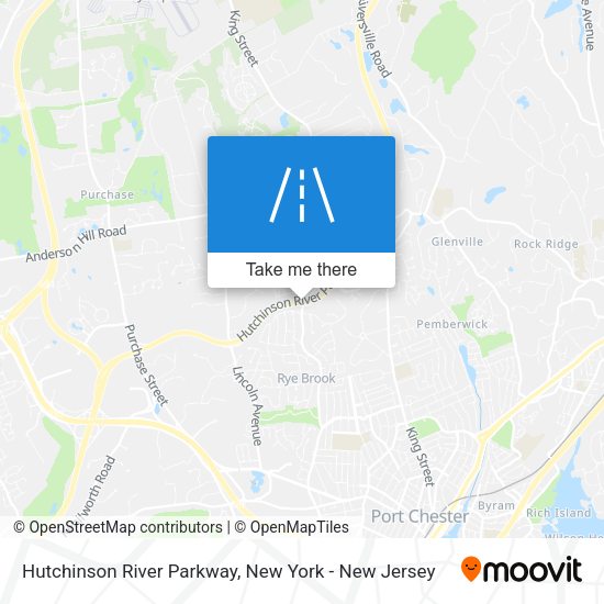 Mapa de Hutchinson River Parkway