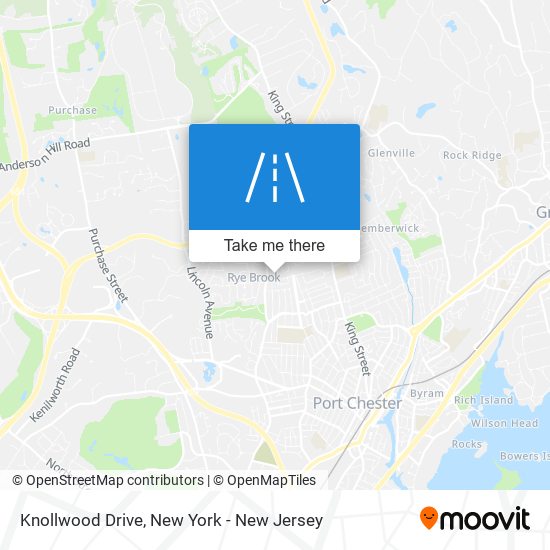 Knollwood Drive map