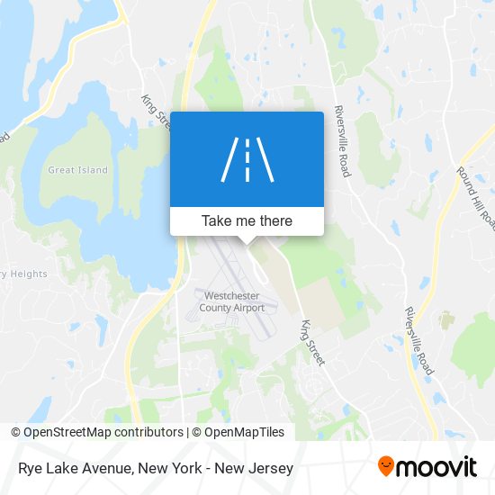 Mapa de Rye Lake Avenue