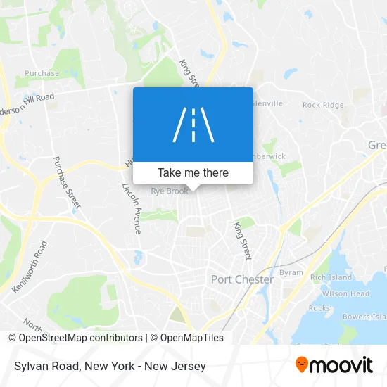 Sylvan Road map