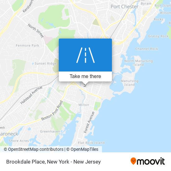 Brookdale Place map