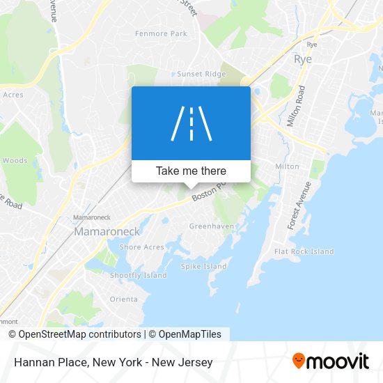 Mapa de Hannan Place