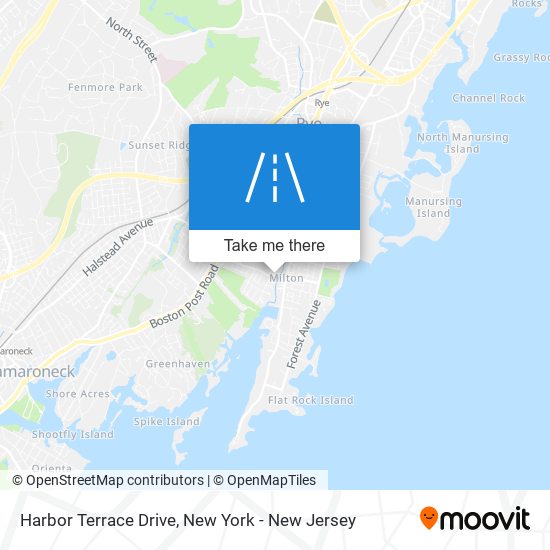 Harbor Terrace Drive map