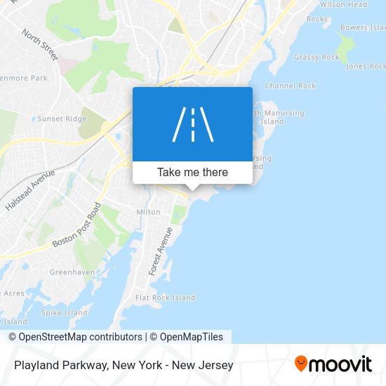 Mapa de Playland Parkway