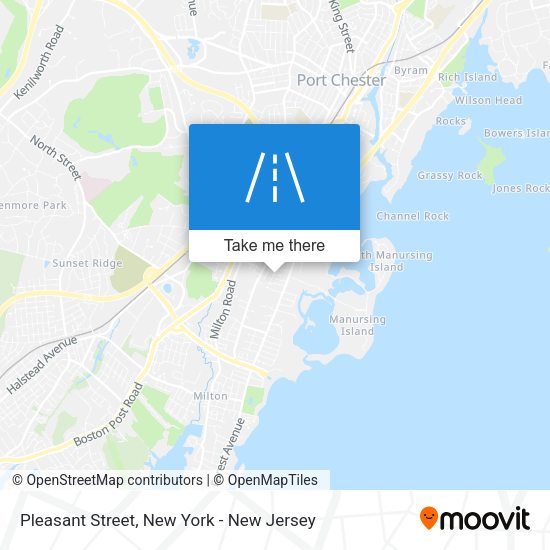 Mapa de Pleasant Street