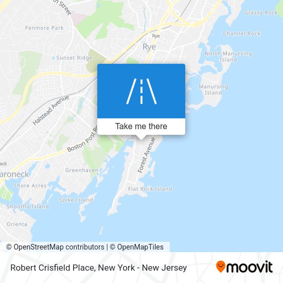 Mapa de Robert Crisfield Place