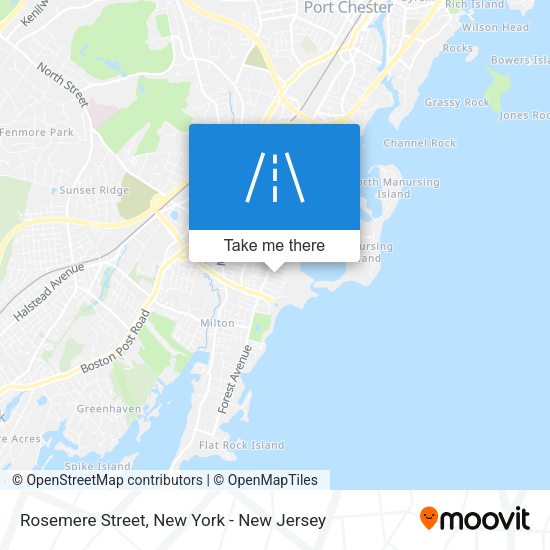 Mapa de Rosemere Street