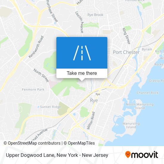 Mapa de Upper Dogwood Lane