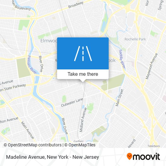 Mapa de Madeline Avenue