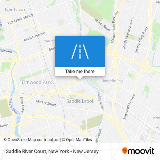 Saddle River Court map