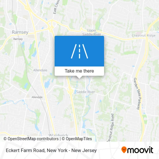 Mapa de Eckert Farm Road