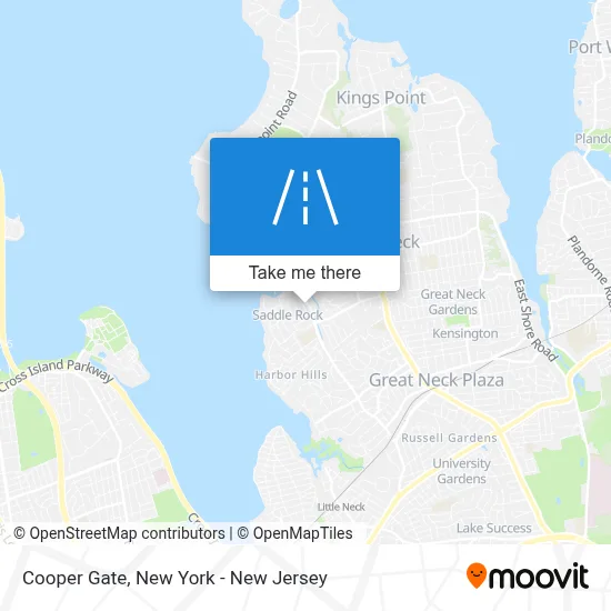 Cooper Gate map