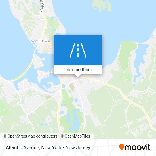 Mapa de Atlantic Avenue