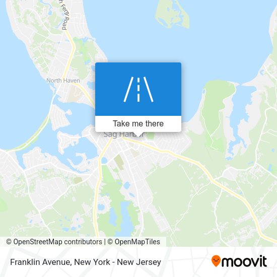 Mapa de Franklin Avenue