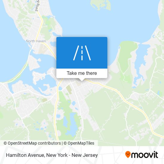 Hamilton Avenue map