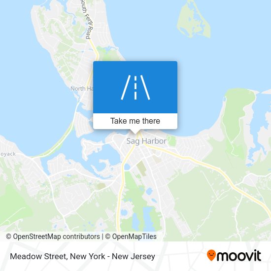 Mapa de Meadow Street