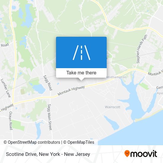 Scotline Drive map