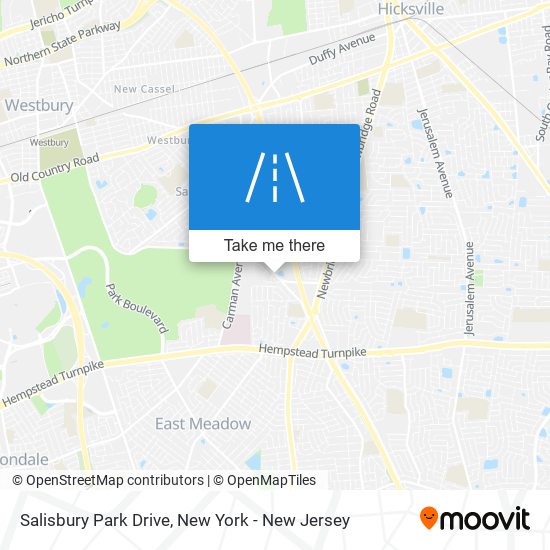 Mapa de Salisbury Park Drive