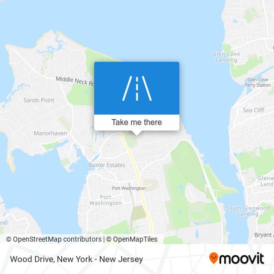 Wood Drive map