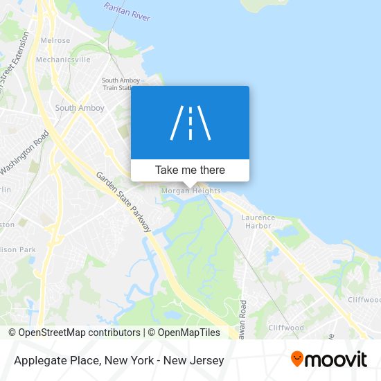 Mapa de Applegate Place
