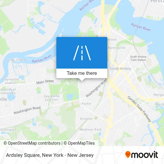 Ardsley Square map