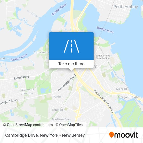 Mapa de Cambridge Drive