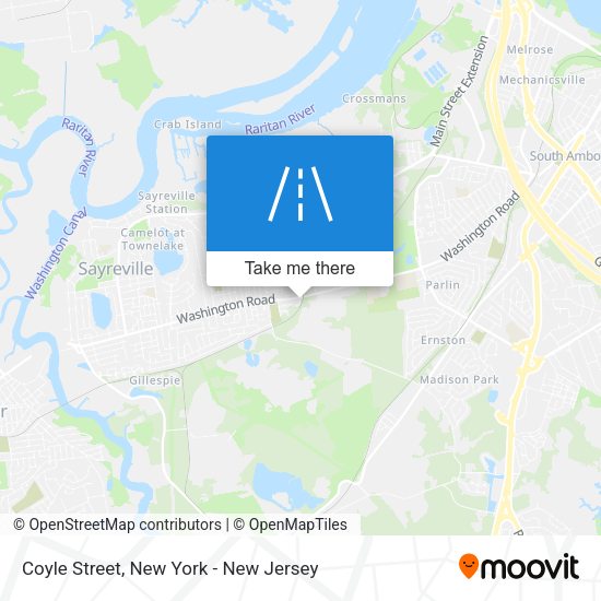 Mapa de Coyle Street