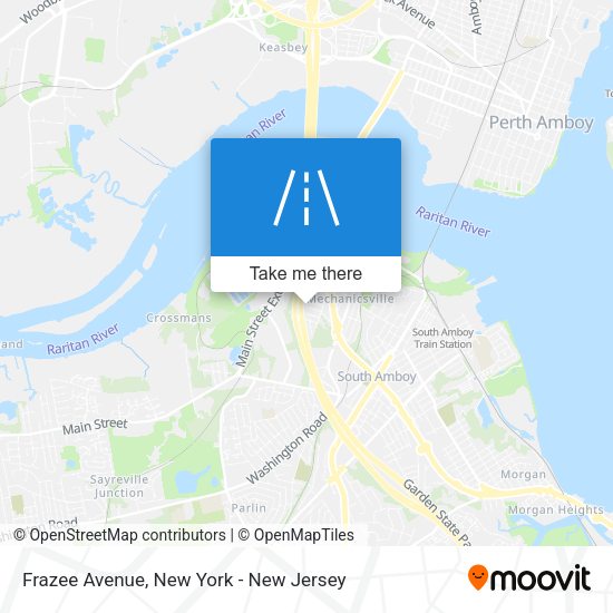 Mapa de Frazee Avenue