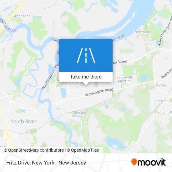 Mapa de Fritz Drive