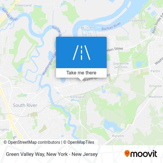Mapa de Green Valley Way